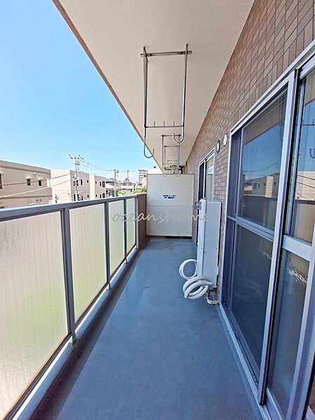 8.25m2の広さがあるバルコニーで、ゆとりを感じられます。