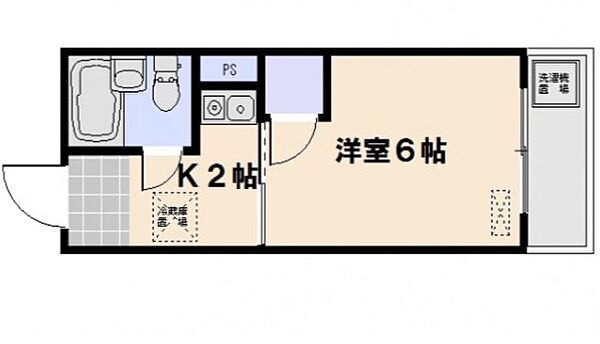 三宅館 407｜広島県広島市佐伯区三宅３丁目(賃貸マンション1K・4階・14.68㎡)の写真 その2