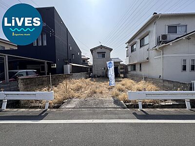 外観：山電別府駅から徒歩約16分の立地です。播磨西小学校　播磨南中学校エリア