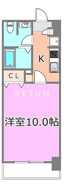 千葉県千葉市中央区今井3丁目(賃貸マンション1K・3階・30.60㎡)の写真 その2