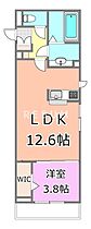 千葉県千葉市中央区椿森1丁目16-22-2（賃貸アパート1LDK・2階・40.26㎡） その2