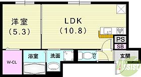 D-residence井口堂 102 ｜ 大阪府池田市井口堂3丁目（賃貸アパート1LDK・1階・40.48㎡） その2