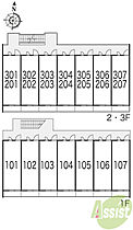 レオパレス待兼キャンパス  ｜ 大阪府豊中市待兼山町（賃貸マンション1K・1階・19.87㎡） その11