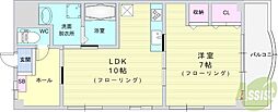 メゾン・オ・ミディ 1LDKの間取図画像