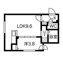 北海道札幌市豊平区豊平三条6丁目（賃貸マンション1LDK・1階・30.40㎡） その2