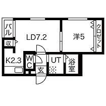 北海道札幌市北区北十七条西5丁目（賃貸マンション1LDK・4階・34.76㎡） その2