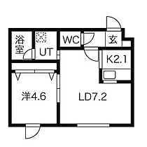 北海道札幌市豊平区中の島一条2丁目（賃貸マンション1LDK・2階・32.92㎡） その2