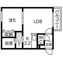 北海道札幌市北区北二十一条西6丁目（賃貸マンション1LDK・3階・34.32㎡） その2