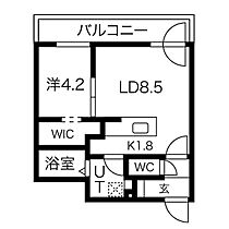 北海道札幌市中央区南六条東3丁目（賃貸マンション1LDK・5階・34.10㎡） その2