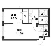 北海道札幌市東区北十八条東10丁目（賃貸マンション1LDK・3階・45.99㎡） その2