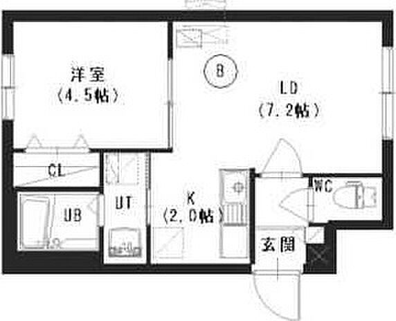 北海道札幌市豊平区中の島二条3丁目(賃貸マンション1LDK・3階・30.94㎡)の写真 その2