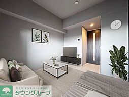 A&G KAMEJIMA(エージーカメジマ) 901 9階1Kのリビング/ダイニング