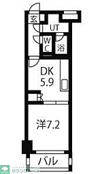 スタジオスクエア大須 1DKの間取図画像