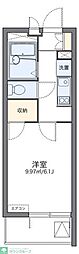 レオパレスKT今池 1Kの間取図画像