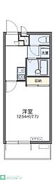 レオパレスグランディールK 1Kの間取図画像