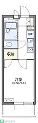 レオパレス葵 1Kの間取図画像