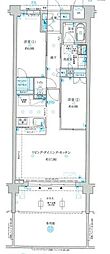 ドルチェヴィータ名古屋則武 2LDKの間取図画像