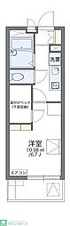 レオパレス嬉楽 1Kの間取図画像