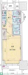 プレサンスTHE久屋大通レジェンド 1Kの間取図画像