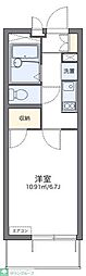 レオパレス大幸 1Kの間取図画像