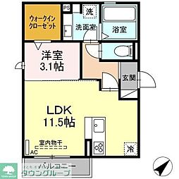 エスペランサ千種 1LDKの間取図画像