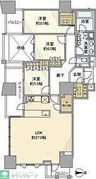 名古屋市中村区名駅1丁目マンション 3LDKの間取図画像