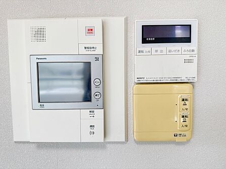 床暖房リモコン・ハンズフリーモニターインタホン