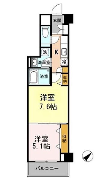 ヒルフラット大崎（Hill Flat Osaki） 116｜東京都品川区大崎２丁目(賃貸マンション2K・1階・38.27㎡)の写真 その2