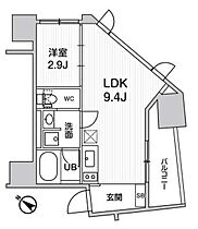 ｎｉｄｏ ＳＵＧＡＭＯ(ニドスガモ) 402 ｜ 東京都豊島区巣鴨２丁目15-5（賃貸マンション1LDK・4階・30.45㎡） その2