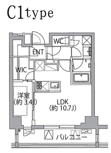 レスピール蓮根 303｜東京都板橋区坂下２丁目(賃貸マンション1LDK・3階・37.71㎡)の写真 その2