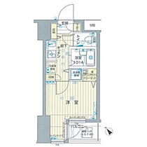 フォレシティ六本木 307 ｜ 東京都港区六本木２丁目2-11（賃貸マンション1K・3階・20.06㎡） その2