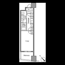 レジディア恵比寿II 303 ｜ 東京都渋谷区恵比寿西１丁目21-7（賃貸マンション1K・3階・24.89㎡） その2