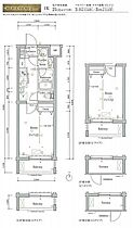 スカイコートルアナ御殿山 404 ｜ 東京都品川区北品川５丁目11-13（賃貸マンション1K・4階・25.52㎡） その2