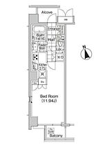 Ｌ’ＧＥＮＴＥ　ＶＡＬＵ　麻布十番(ルジェンテバリュ麻布十番 602 ｜ 東京都港区麻布十番１丁目8-9（賃貸マンション1R・6階・37.06㎡） その2