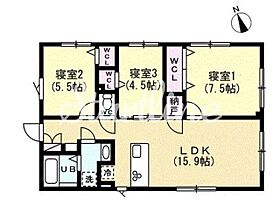 エフティヒア西品川  ｜ 東京都品川区西品川１丁目（賃貸マンション3LDK・2階・66.83㎡） その2