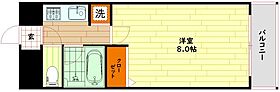 大阪府大阪市旭区大宮2丁目（賃貸マンション1K・8階・23.83㎡） その2