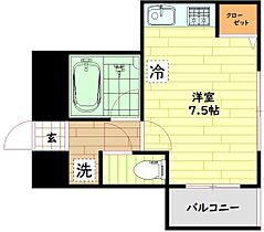 大阪府大阪市旭区大宮2丁目（賃貸マンション1R・6階・16.50㎡） その2