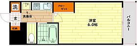 大阪府大阪市北区同心2丁目（賃貸マンション1K・5階・19.43㎡） その2