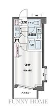 東京都目黒区南3丁目（賃貸マンション1K・7階・25.34㎡） その2