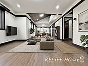 ■Living Room■  ※本画像はAIがCGで家具作成しており、実際の現地に家具は設置されておりません。また、販売価格に家具等は含まれておりません。