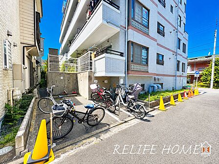 ■Bike parking■駐輪場完備!屋根がついてますので雨から守ってくれます♪