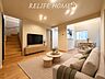 リビング/ダイニング：■Living Room■  ※本画像はAIがCGで家具作成しており、実際の現地に家具は設置されておりません。また、販売価格に家具等は含まれておりません。