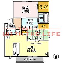 プリマベーラ 201号 ｜ 福岡県久留米市御井町472（賃貸アパート2LDK・2階・62.10㎡） その2