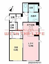 GS野中  ｜ 福岡県久留米市野中町139-2（賃貸マンション1LDK・1階・53.93㎡） その2