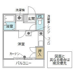 間取図画像 ワンルーム