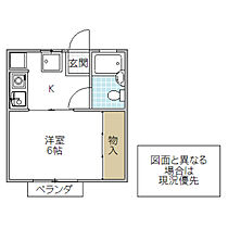 サイトウハイツ 203号室 ｜ 茨城県水戸市袴塚（賃貸アパート1K・2階・20.67㎡） その2