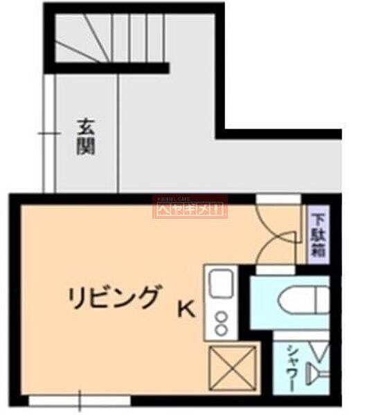 コーポ17 103｜東京都新宿区西新宿５丁目(賃貸アパート1R・1階・12.00㎡)の写真 その2