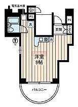 エレガンス東高円寺 608 ｜ 東京都杉並区和田３丁目59-10（賃貸マンション1R・6階・25.03㎡） その2