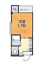 東京都杉並区和田３丁目（賃貸マンション1K・4階・18.42㎡） その2