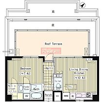 東京都新宿区北新宿４丁目（賃貸マンション1LDK・6階・46.42㎡） その2